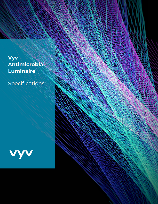 Vyv Antimicrobial Luminaire Specifications